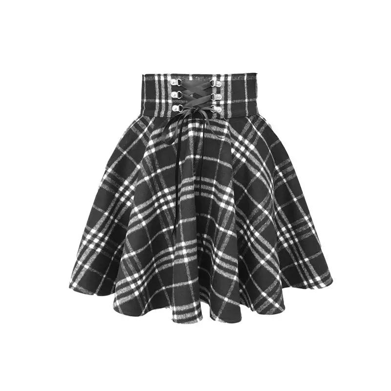 Ash's Plaid Skirt by The Cursed Closet