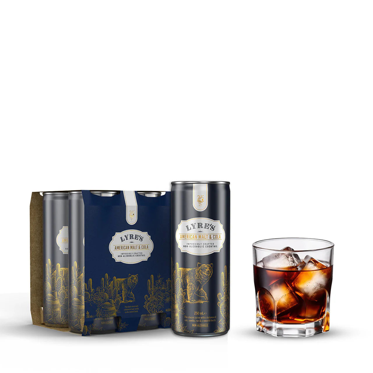 Lyre's American Malt & Cola (6)-4 Packs