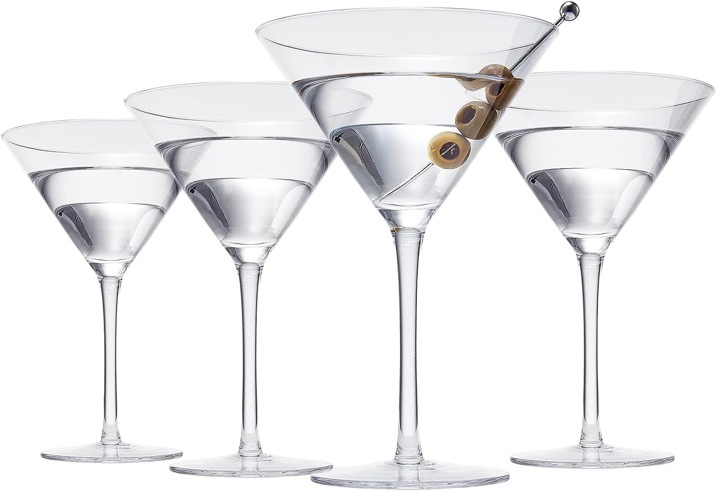 Crystal Martini Glass Set of 4- 10oz