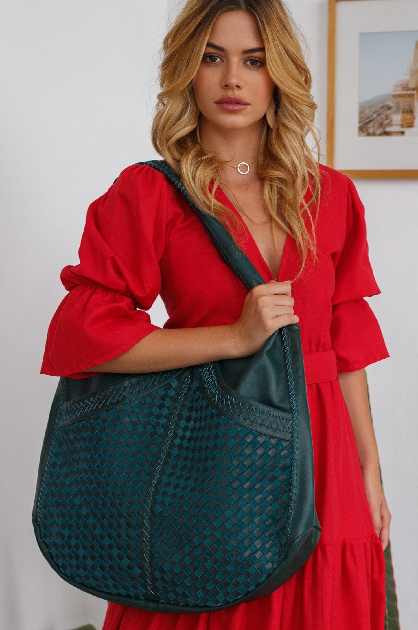 French Lover Oversized Hobo Bag by ELF