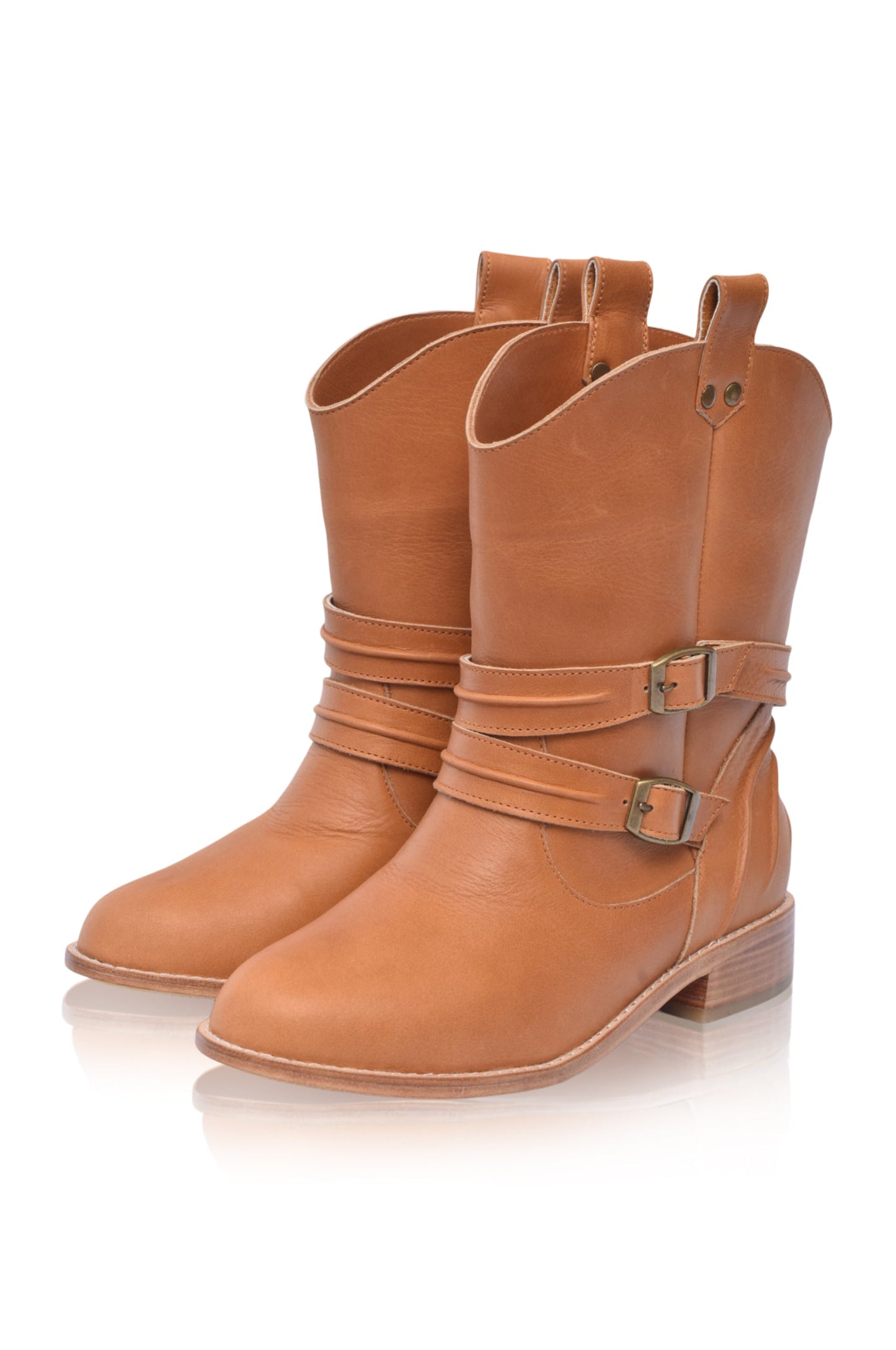 Barcelona Leather Boots by ELF
