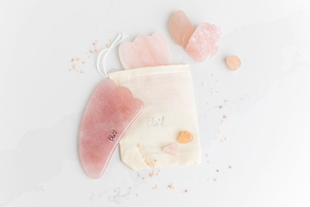 Time to Reflect Journal & Rose Quartz Gua Sha Set