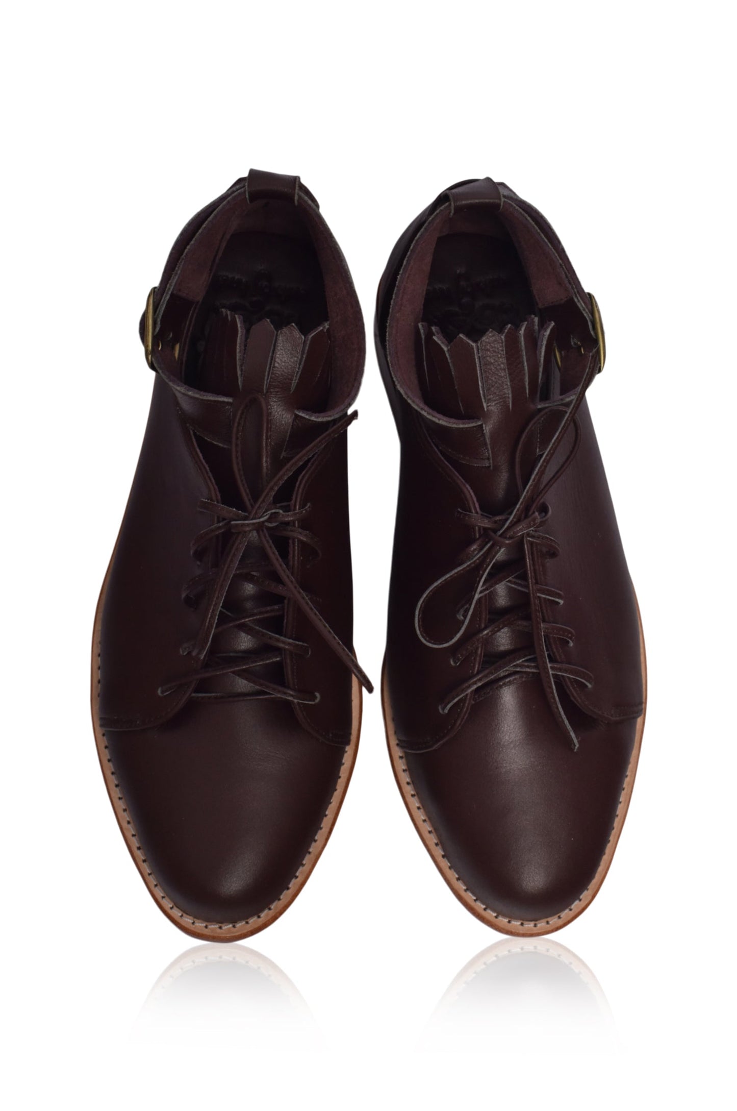 Boston Leather Oxfords by ELF