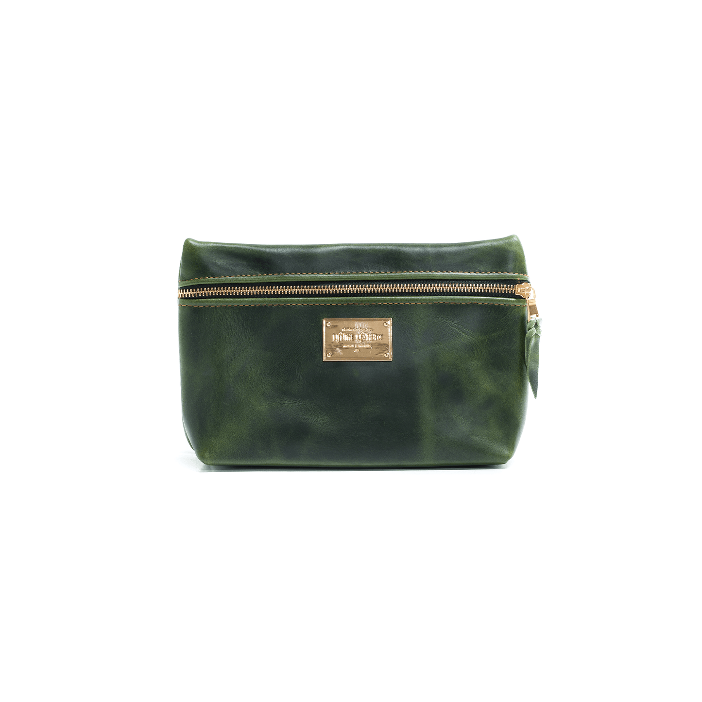 Smooth Leather Cosmetic Bag by Lifetime Leather Co