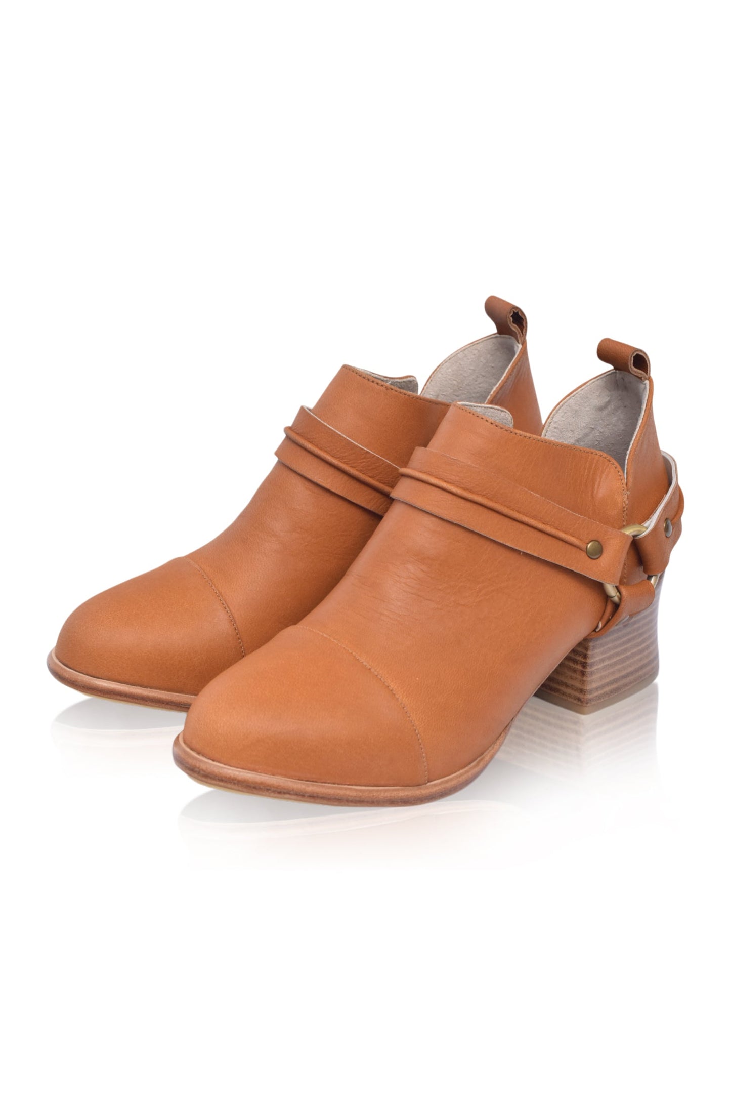 Dasha Low Ankle Booties by ELF