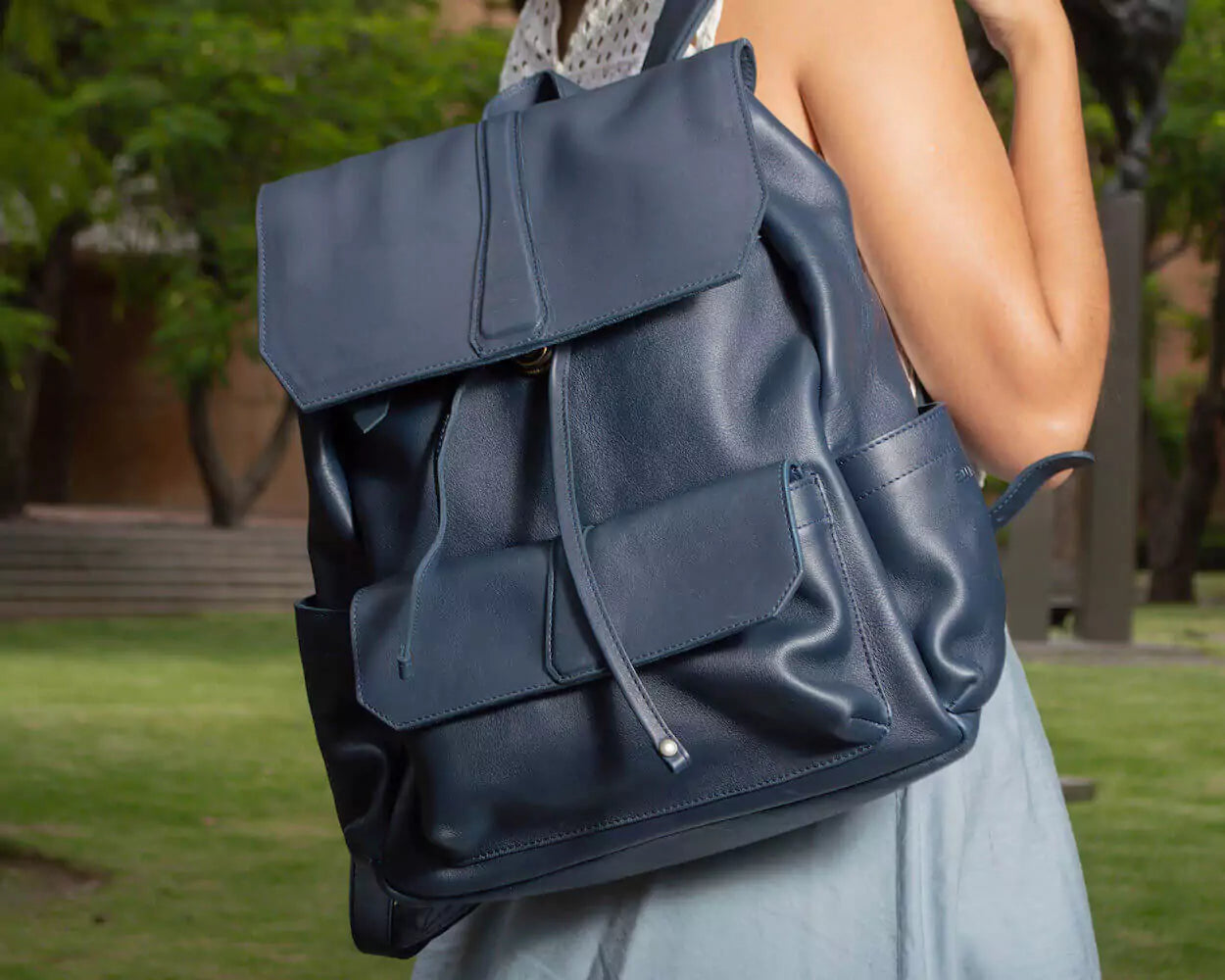 Ellington Leather Backpack by Mission Mercantile Leather Goods