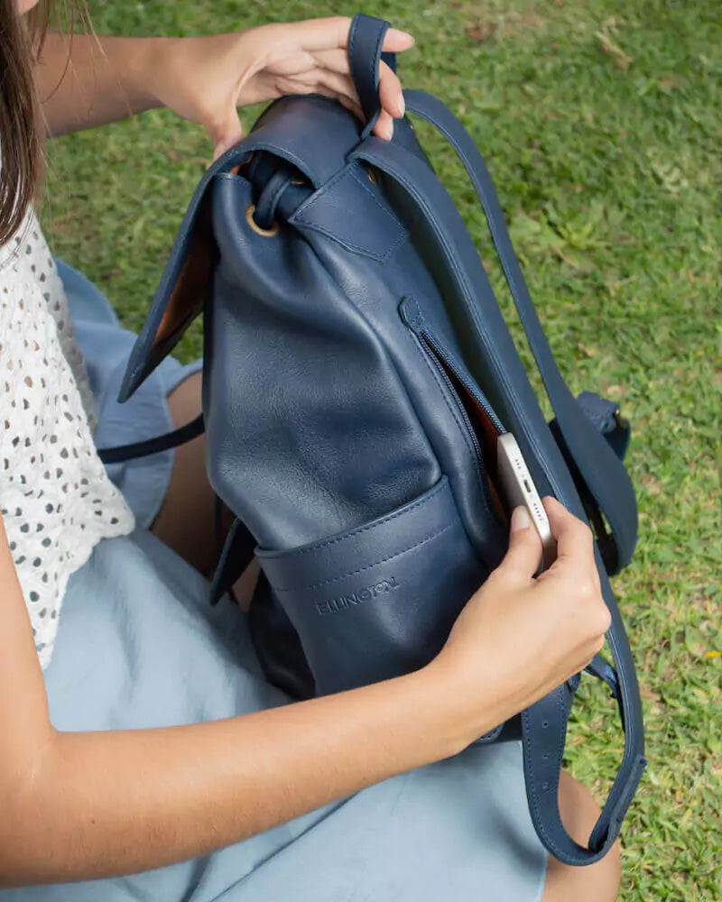 Ellington Leather Backpack by Mission Mercantile Leather Goods