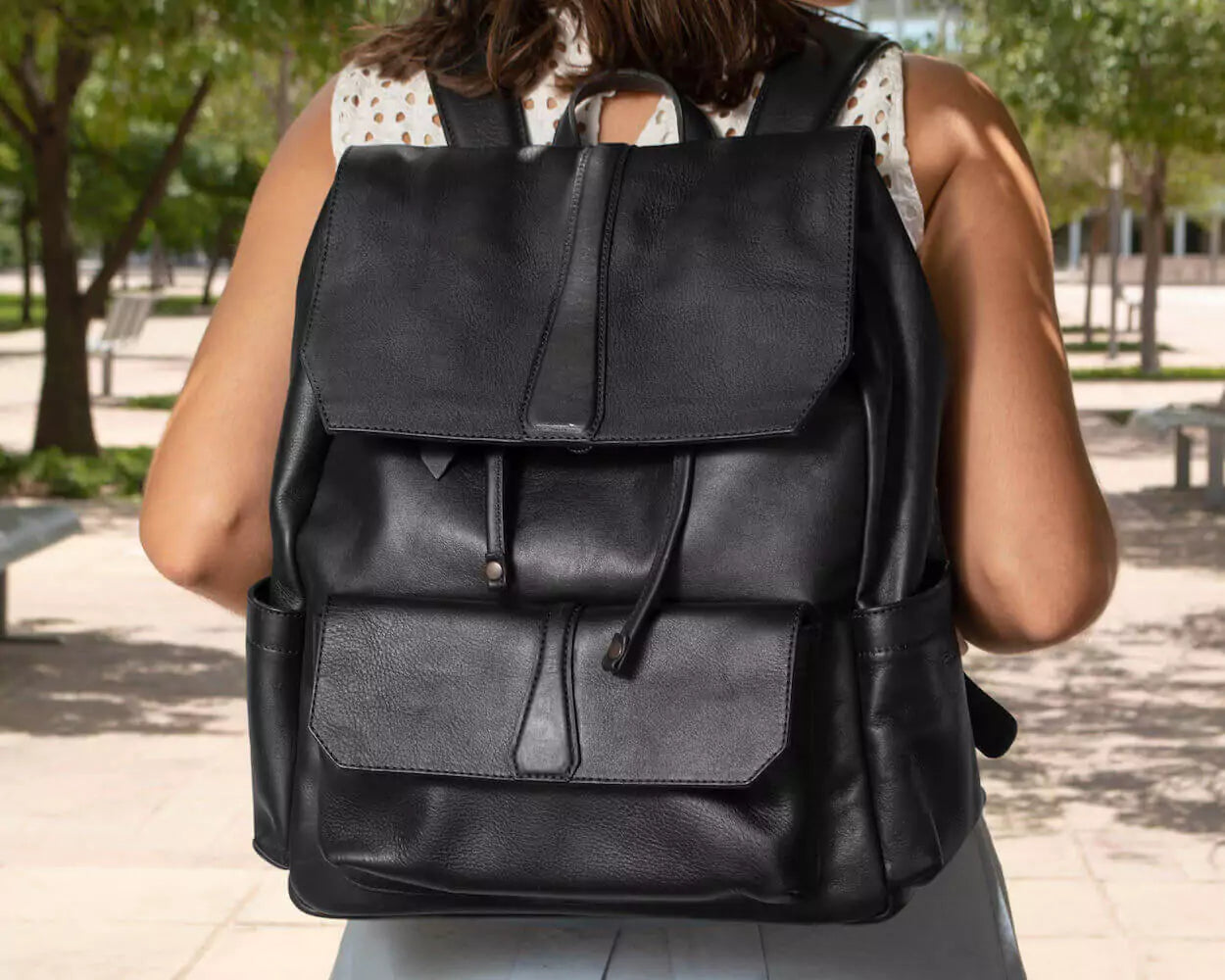 Ellington Leather Backpack by Mission Mercantile Leather Goods