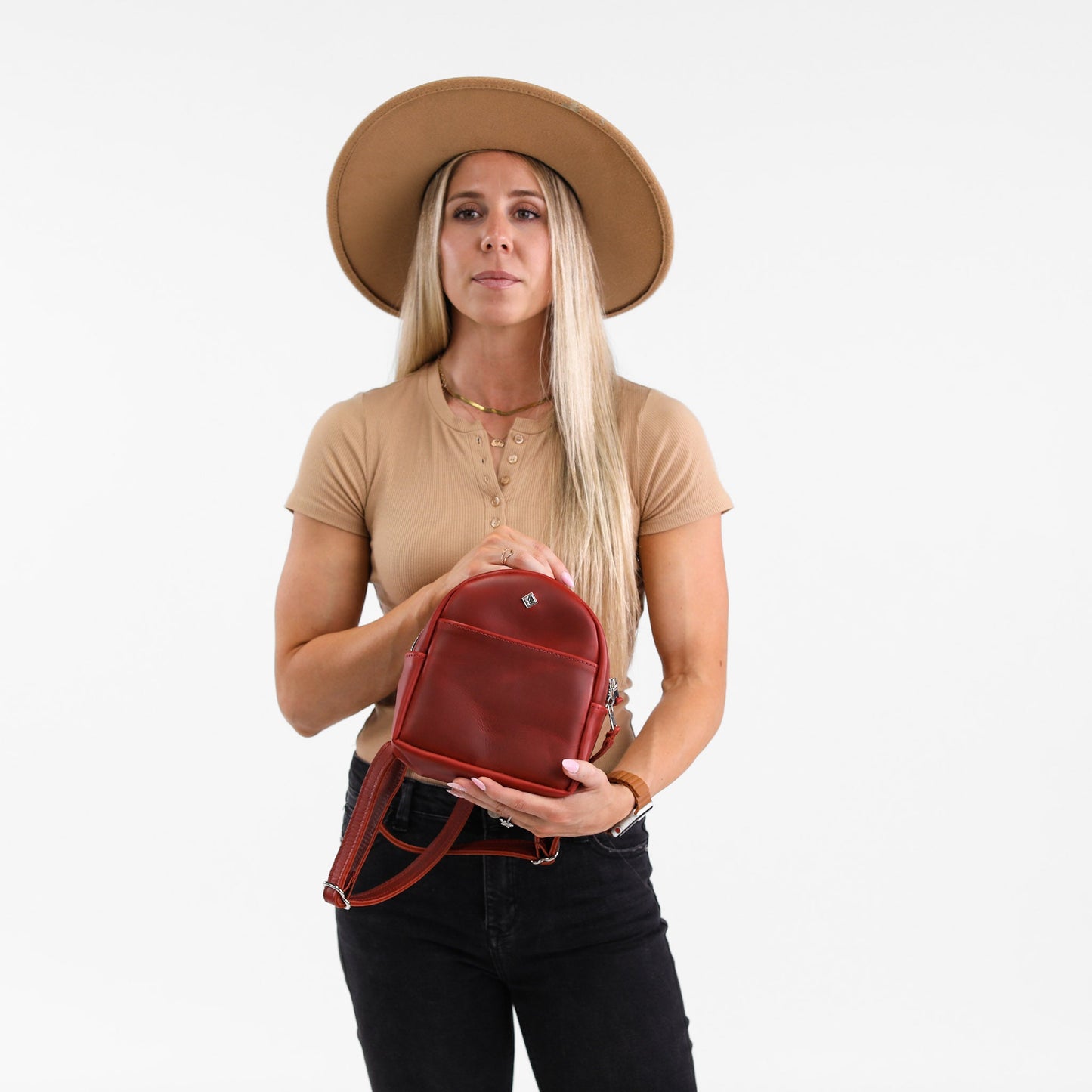 The Winnie Backpack by Lifetime Leather Co