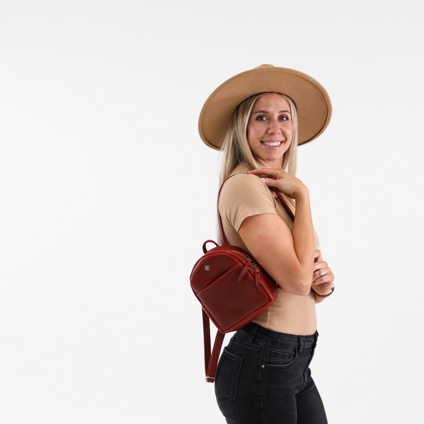 The Winnie Backpack by Lifetime Leather Co