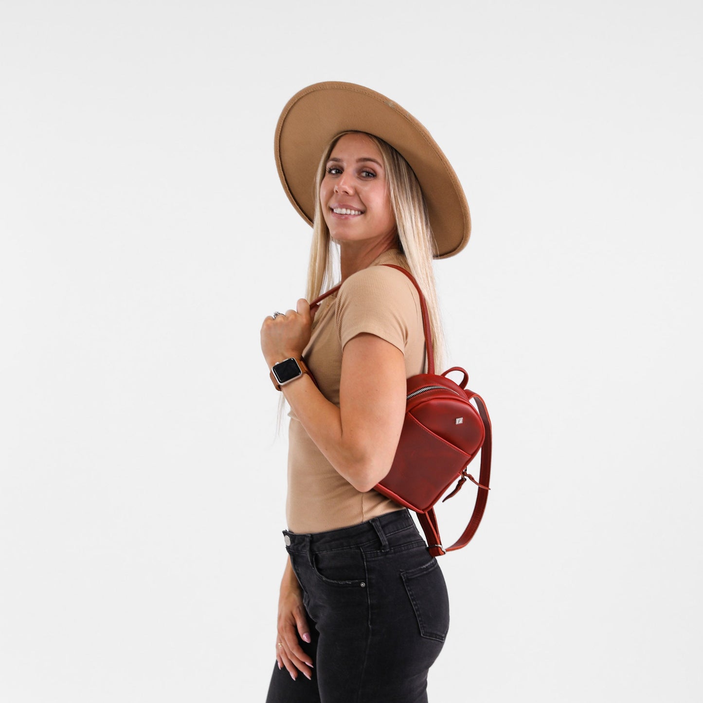 The Winnie Backpack by Lifetime Leather Co