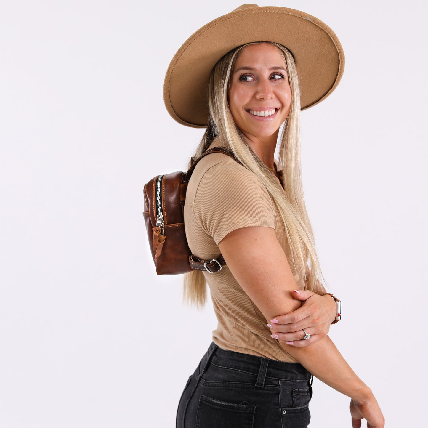 The Winnie Backpack by Lifetime Leather Co