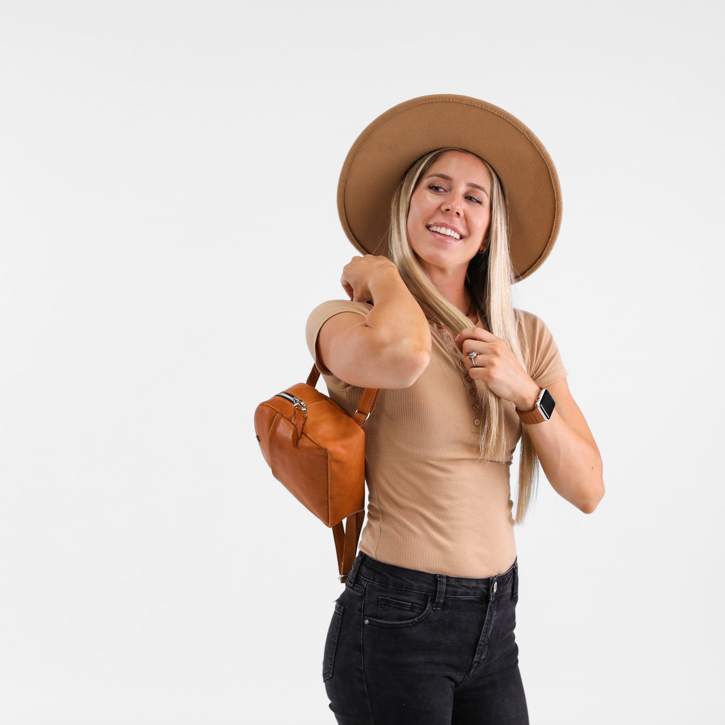 The Winnie Backpack by Lifetime Leather Co