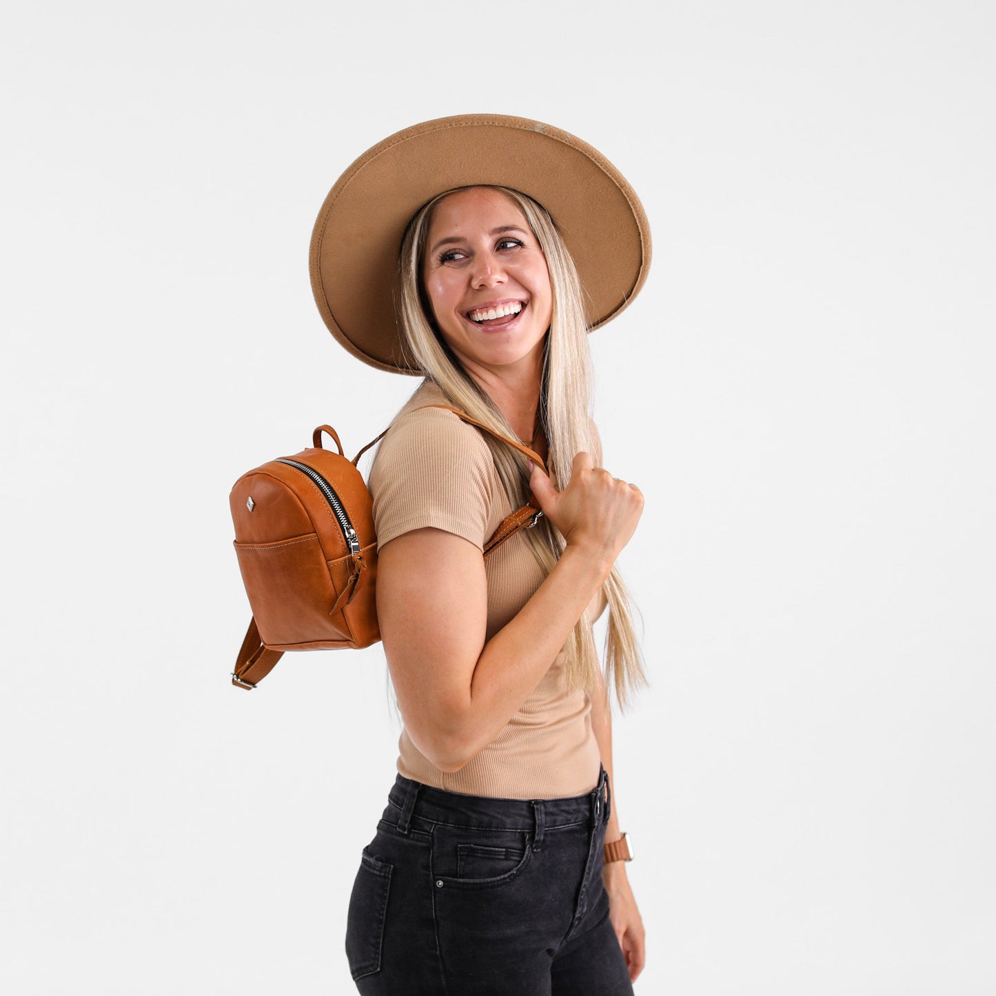 The Winnie Backpack by Lifetime Leather Co