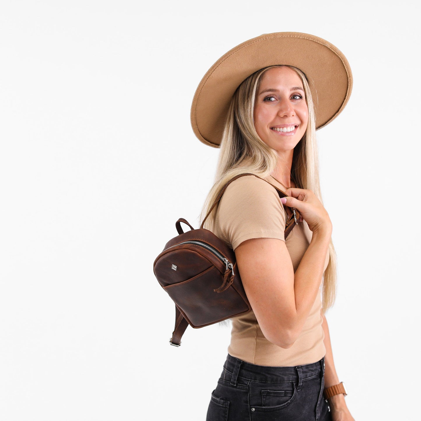 The Winnie Backpack by Lifetime Leather Co