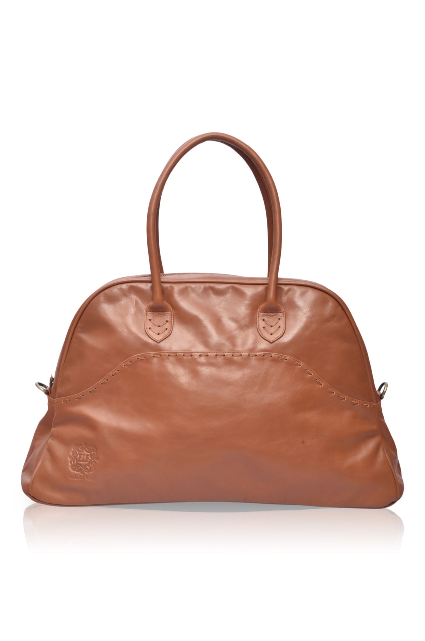 Figaro Leather Weekend Bag by ELF