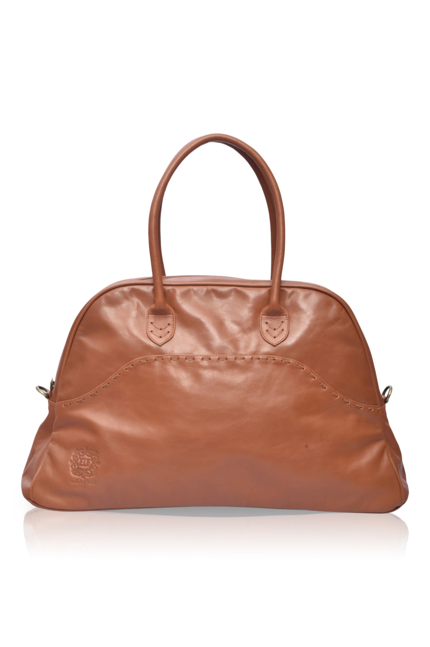 Figaro Leather Weekend Bag by ELF