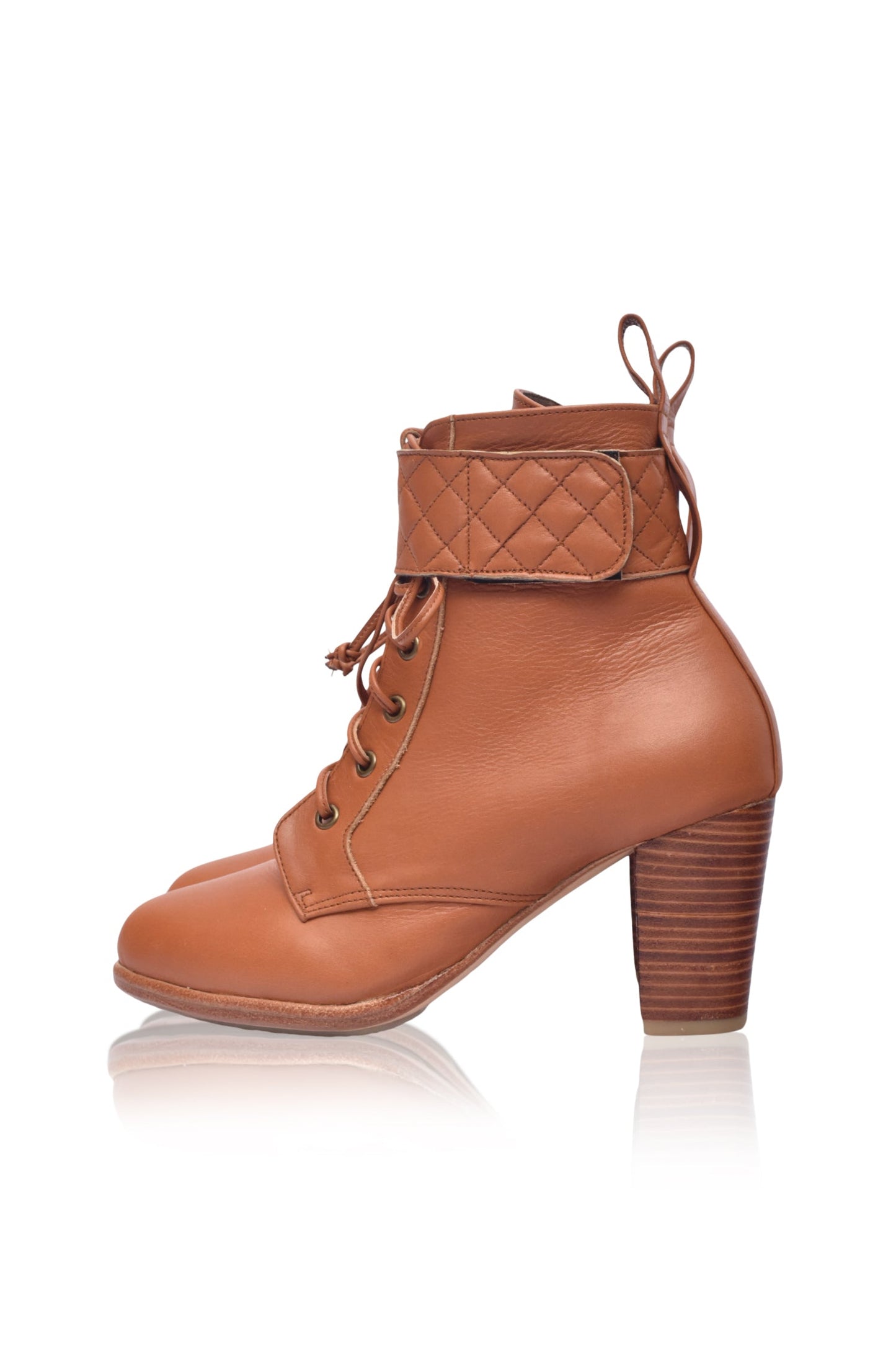Fine Lover Leather Booties by ELF