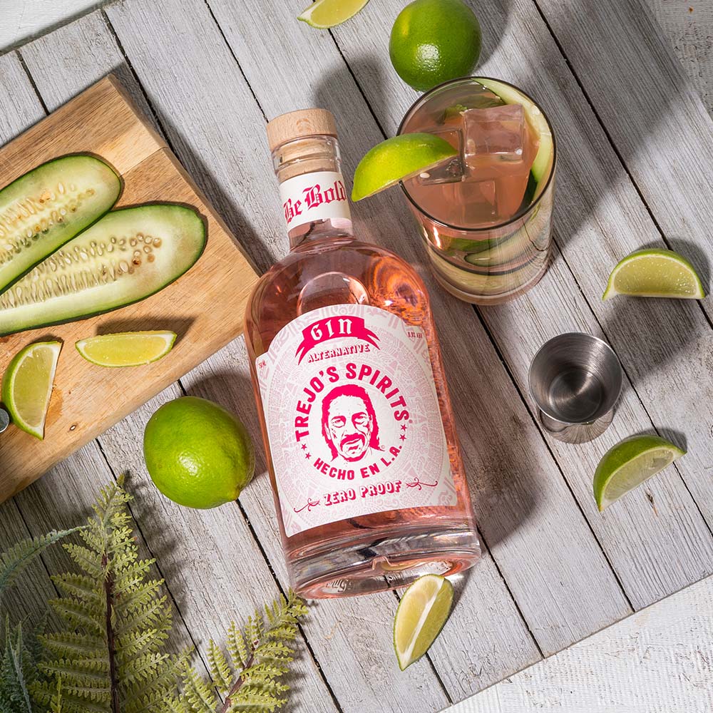 Trejo's Spirits Pink Gin Alternative