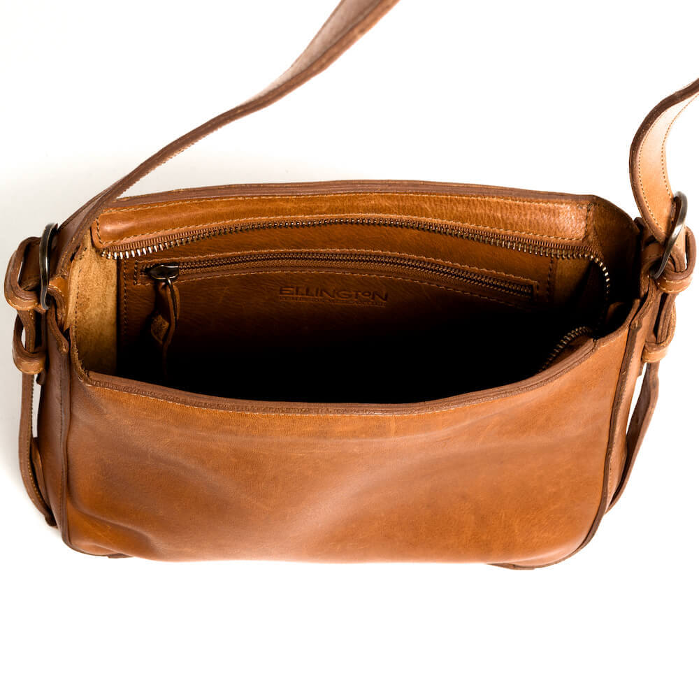 Ellington Leather Crossbody Purse by Mission Mercantile Leather Goods