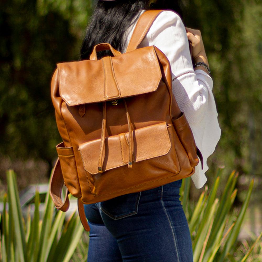 Ellington Leather Backpack by Mission Mercantile Leather Goods
