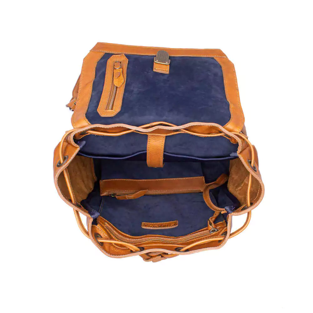 Ellington Leather Backpack by Mission Mercantile Leather Goods