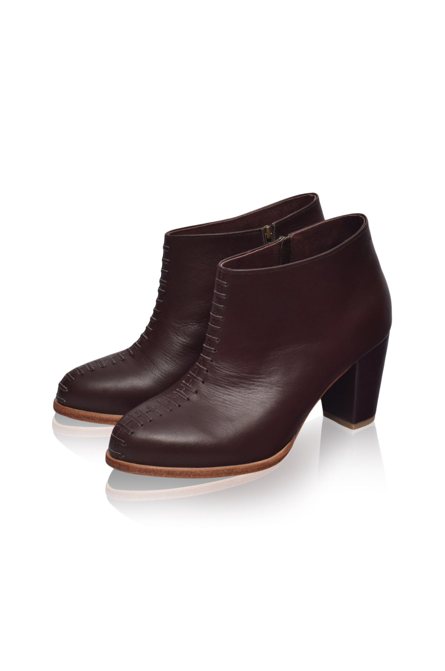 Monte Carlo Leather Booties by ELF