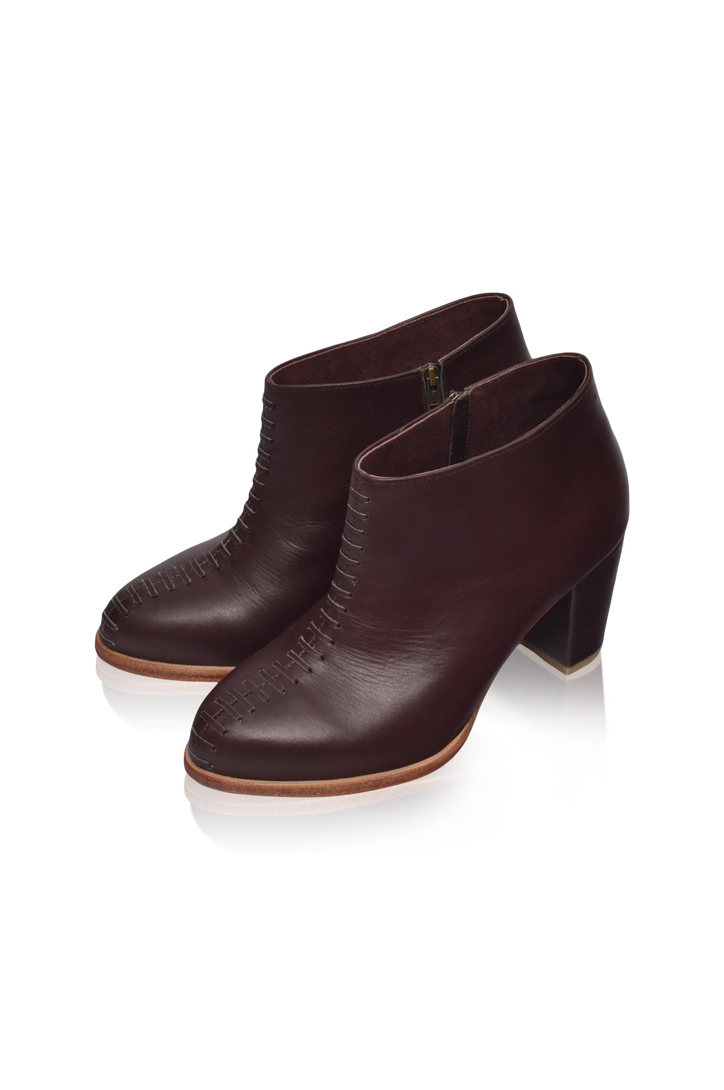 Monte Carlo Leather Booties by ELF