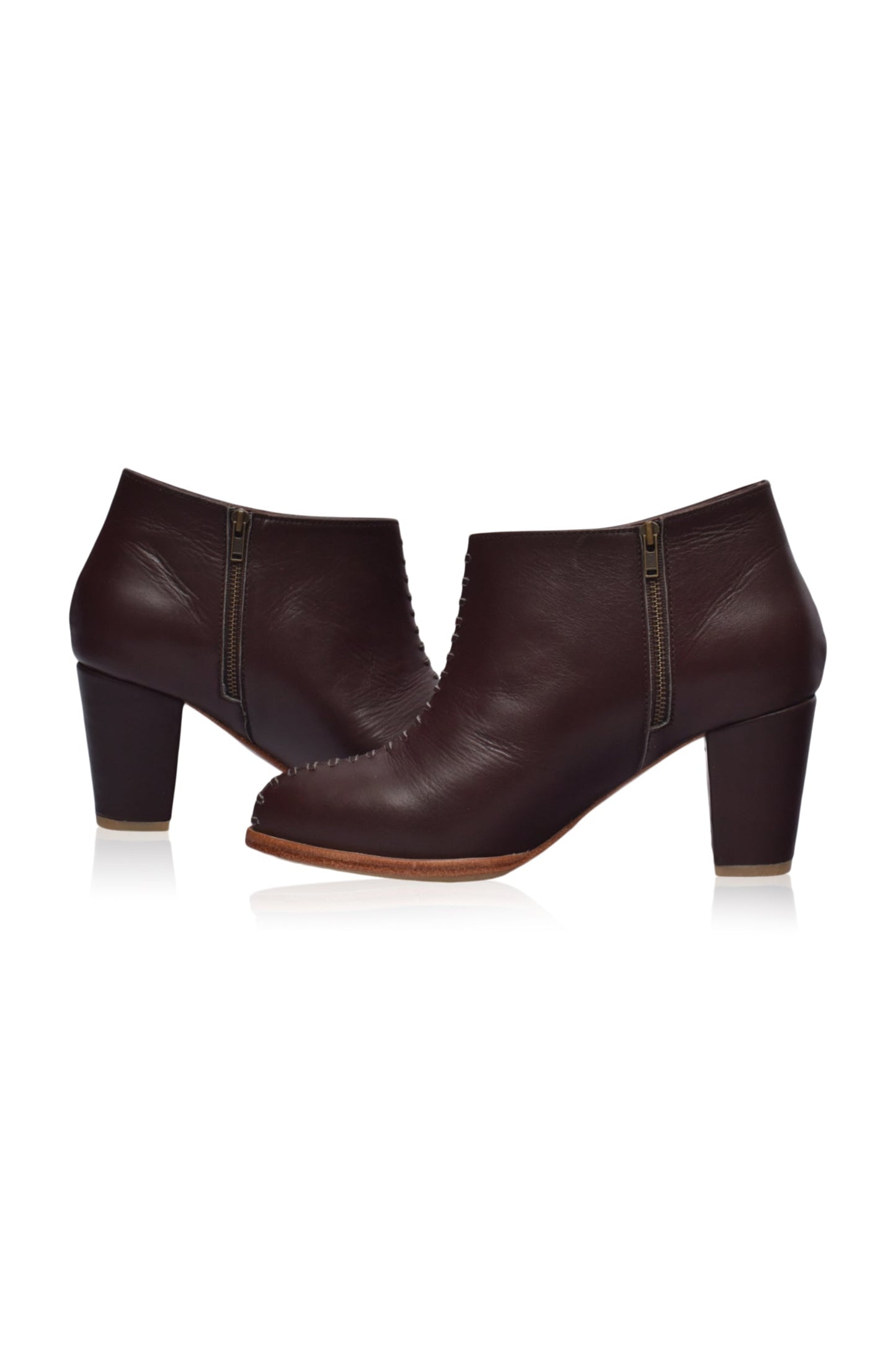 Monte Carlo Leather Booties by ELF