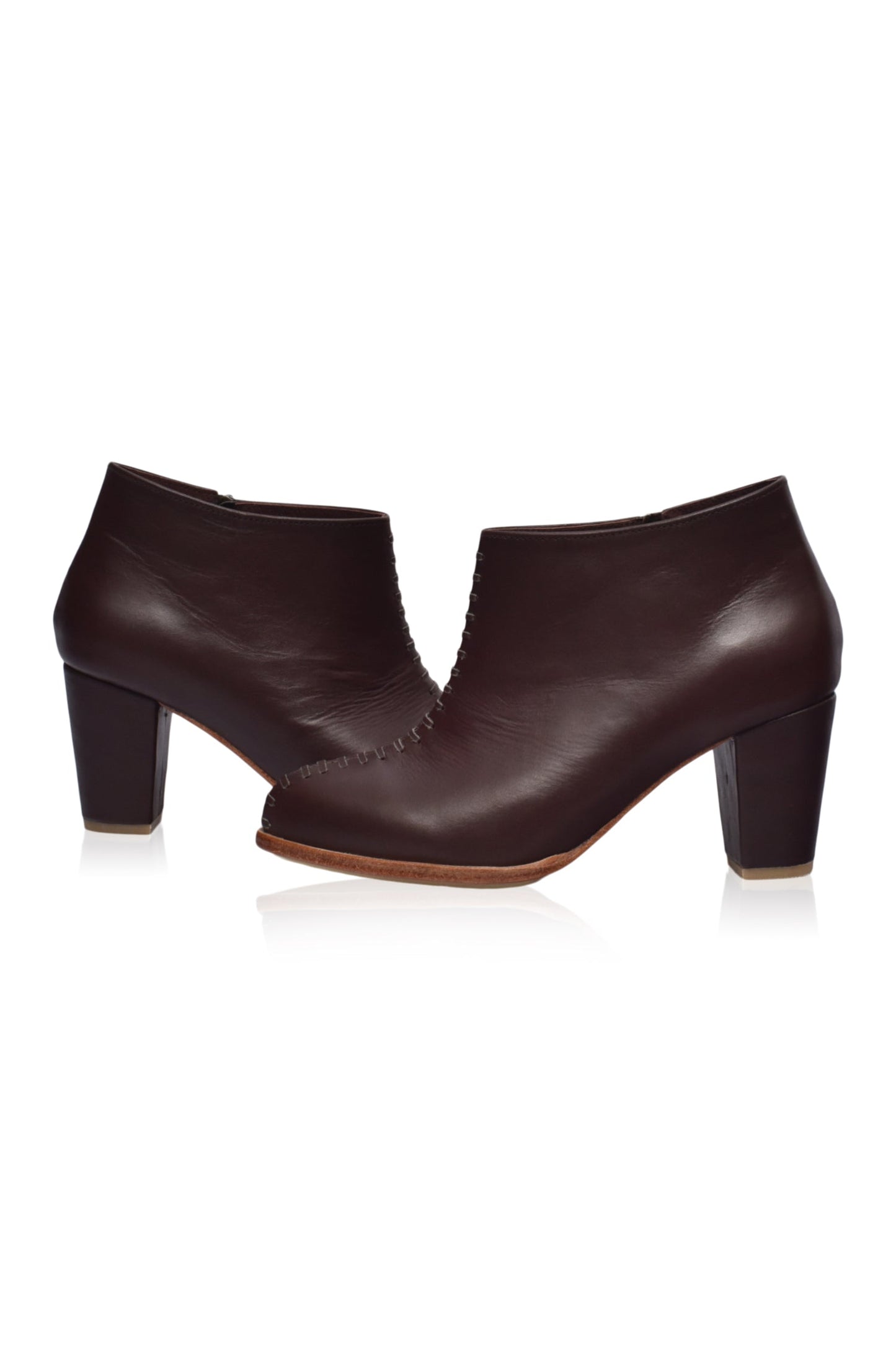 Monte Carlo Leather Booties by ELF