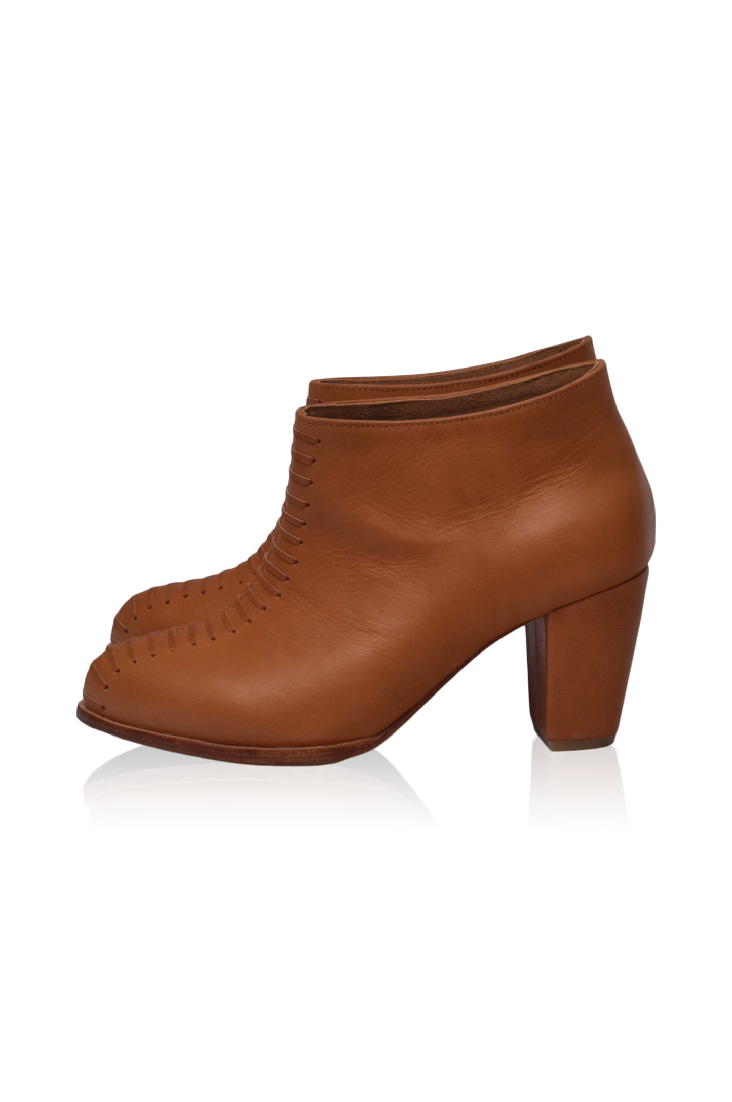 Monte Carlo Leather Booties by ELF