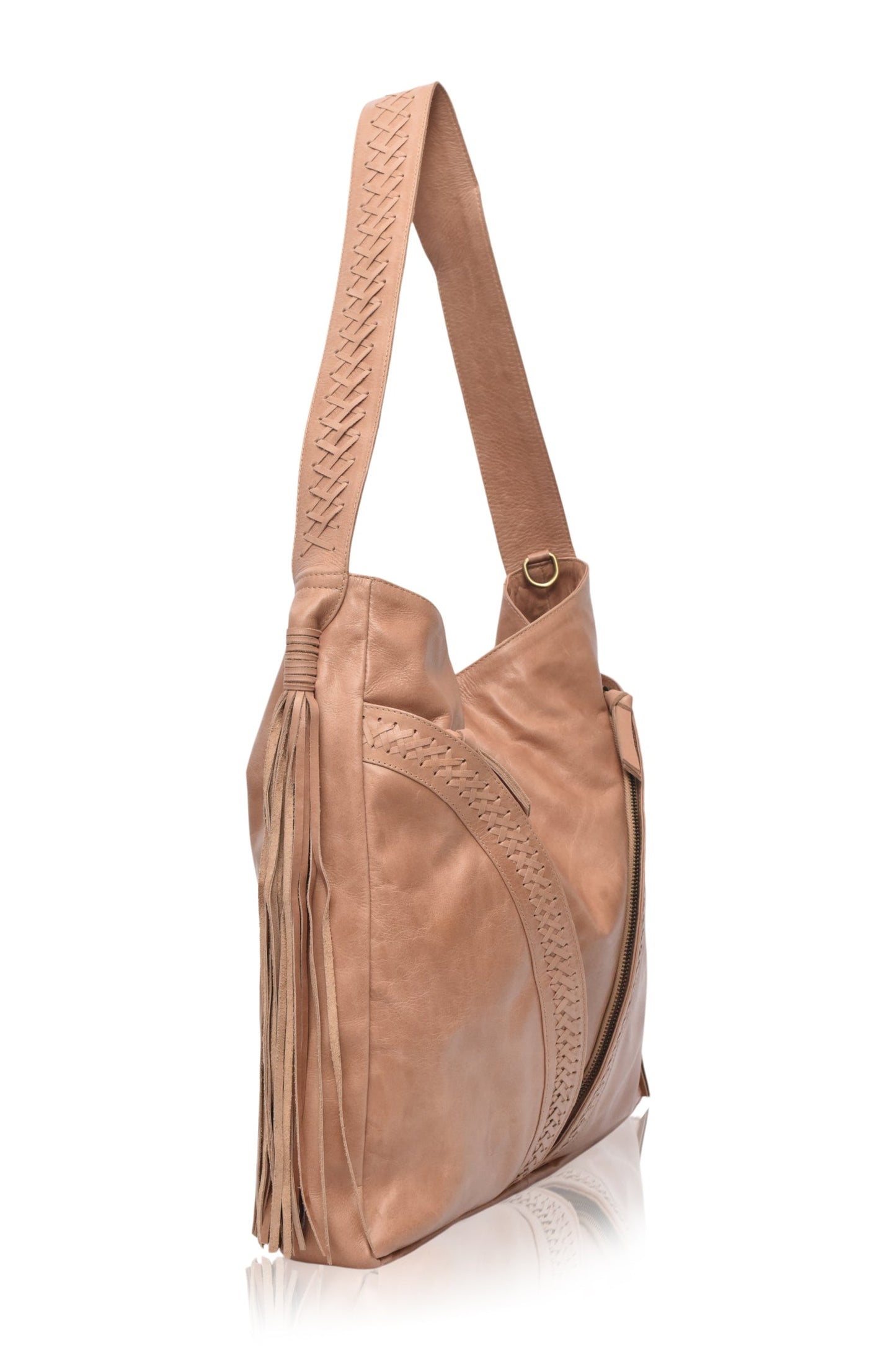 Nomad Tassel Leather Bag by ELF