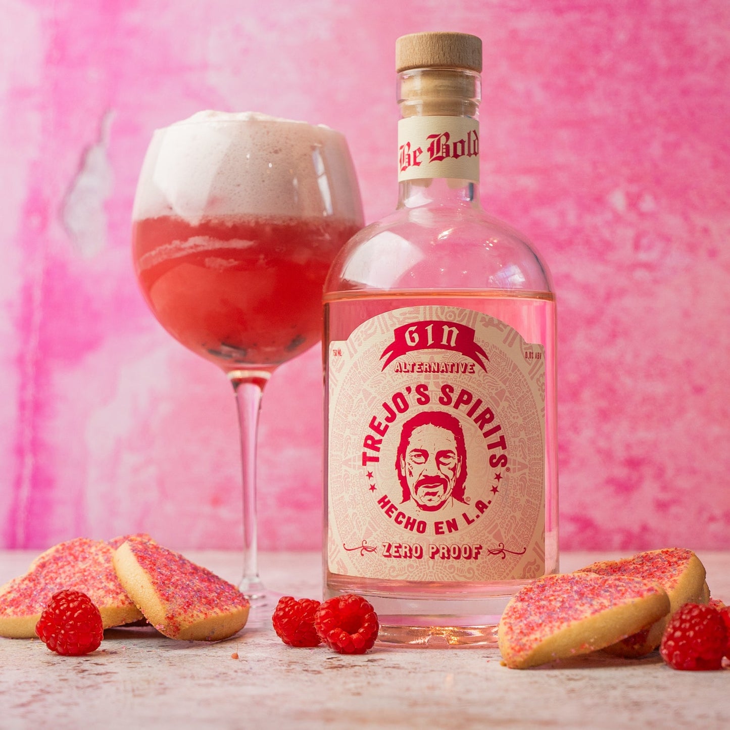 Trejo's Spirits Pink Gin Alternative