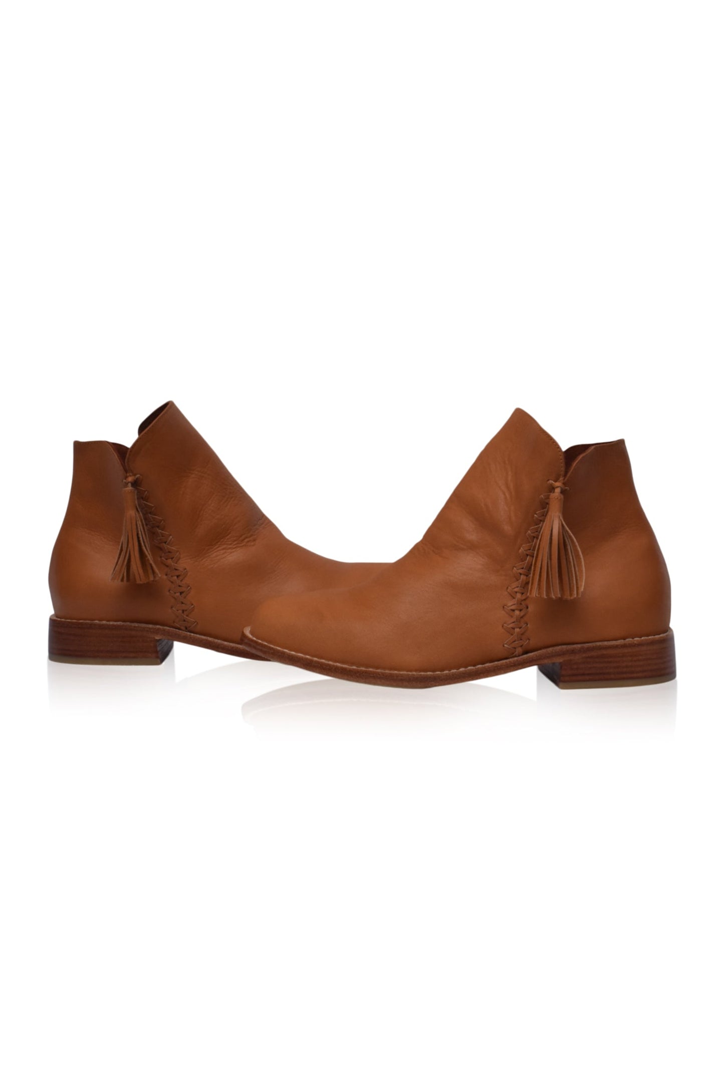 Treasure Leather Ankle Boots by ELF