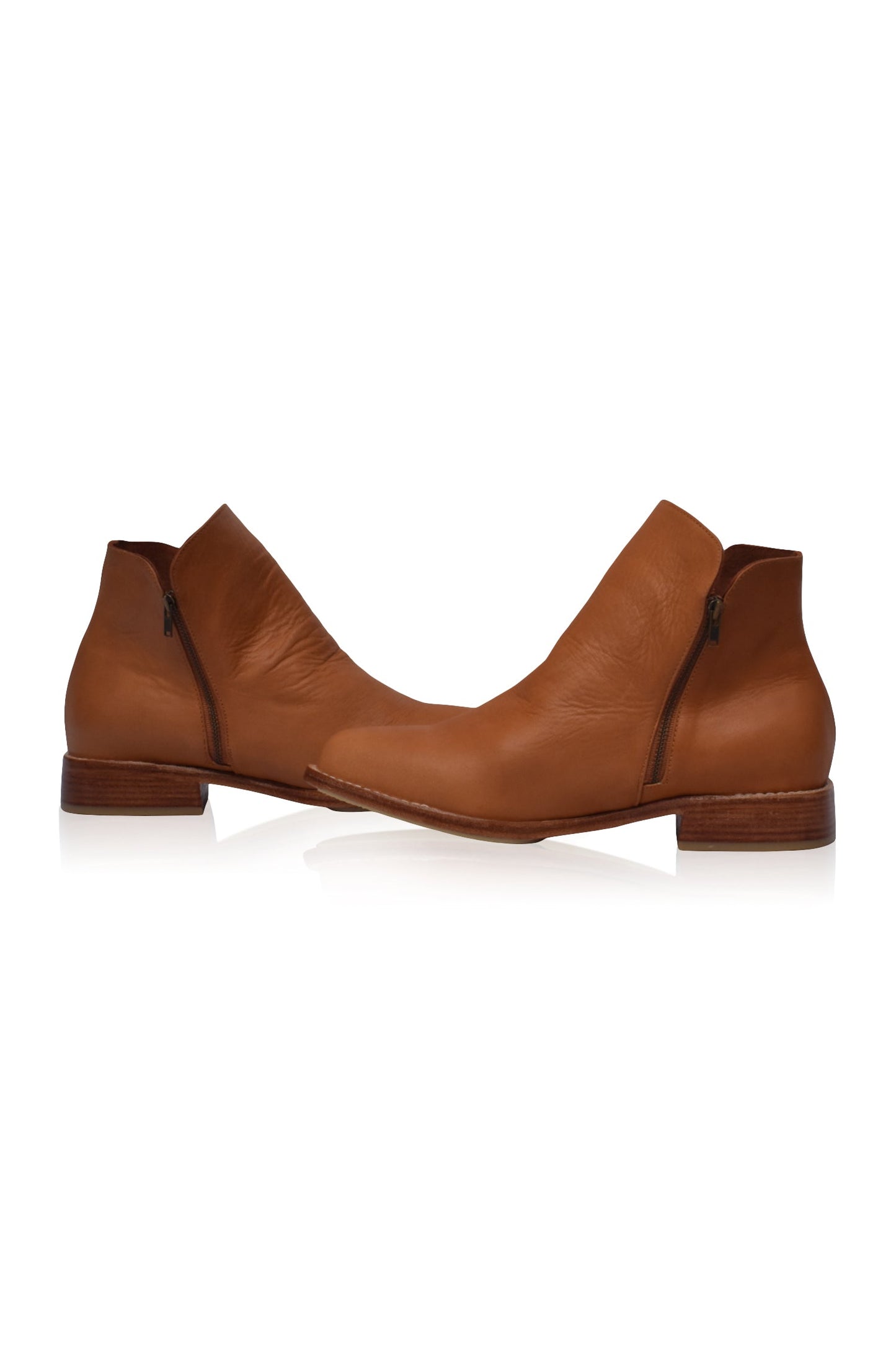 Treasure Leather Ankle Boots by ELF