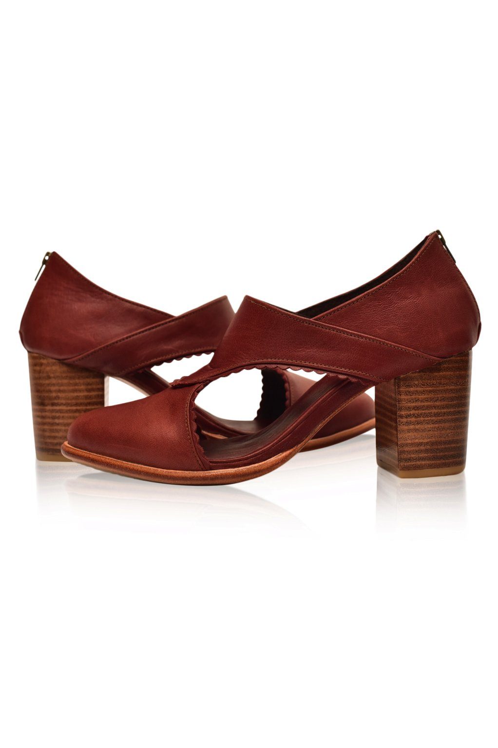 Rain Kiss Leather Booties by ELF
