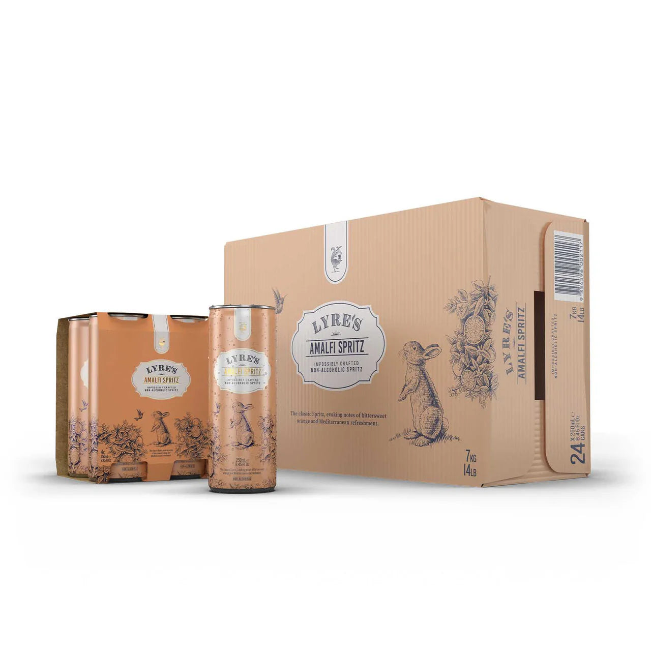 Lyre's Amalfi Spritz (6)-4 Packs