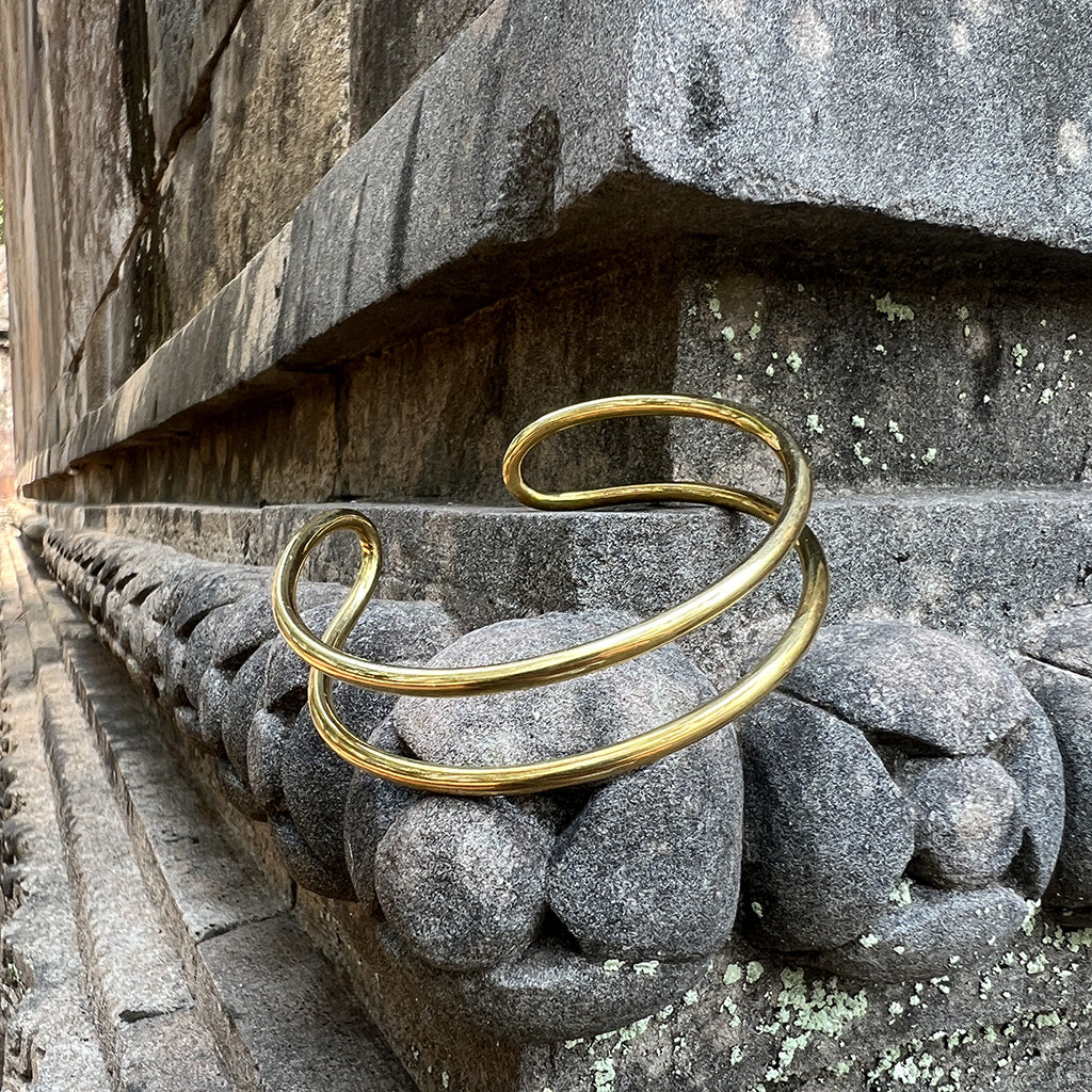 Bombshell Wire Cuff by SLATE + SALT