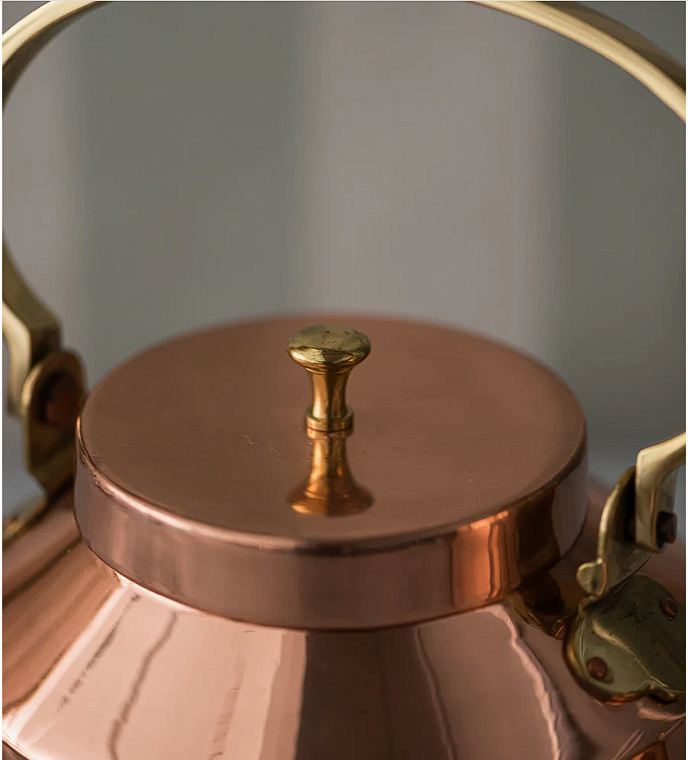 English Copper Tea Kettle by Copper Kitchen Store