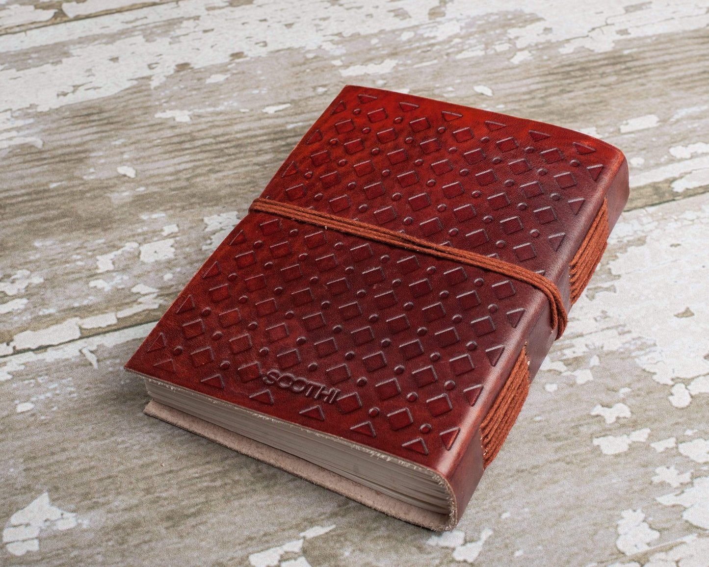 She Persisted Quote 7x5 Leather Journal