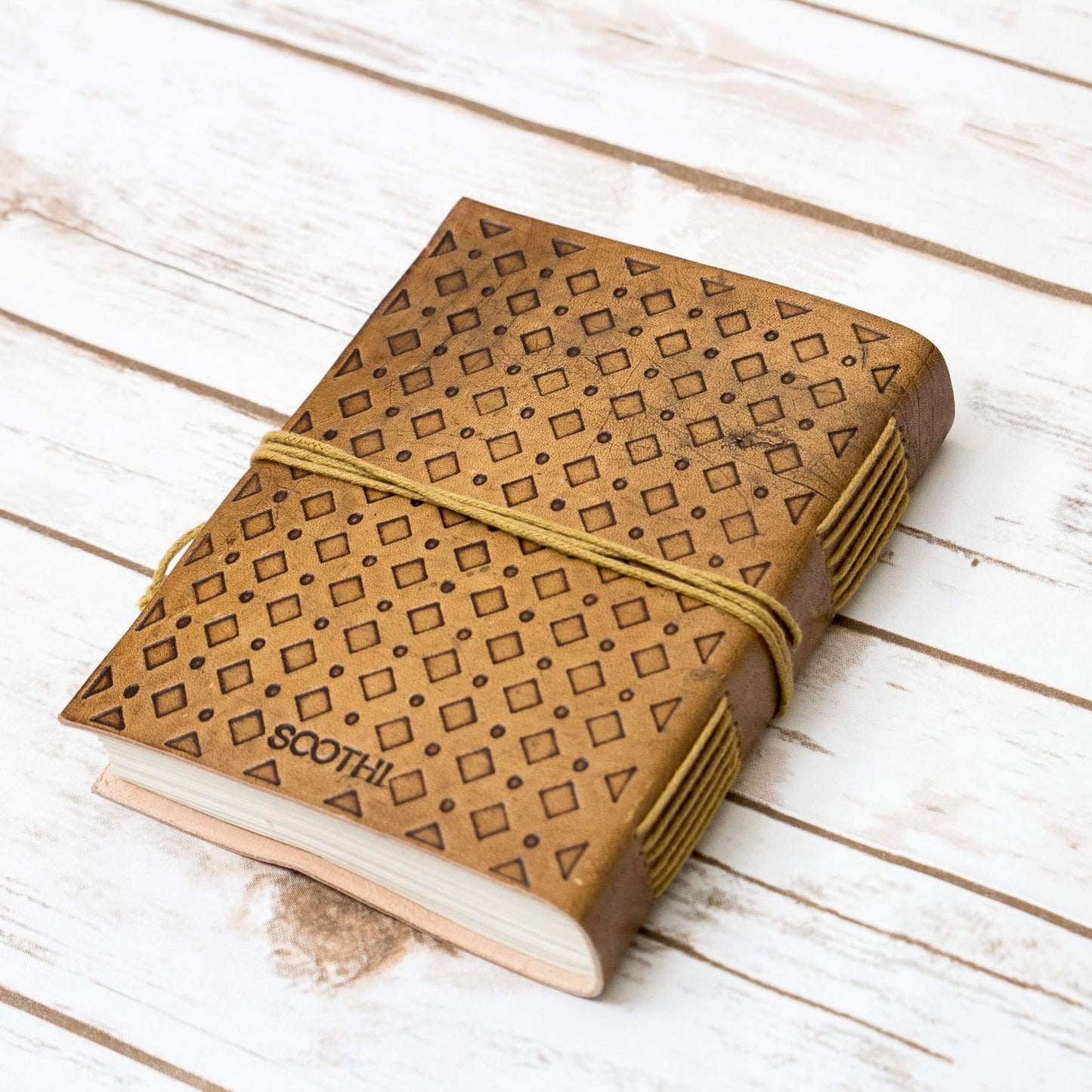 Another Adventure Quote Leather Journal