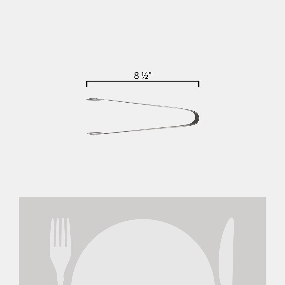 Stainless Steel Ice Ball Tongs by The Whiskey Ball