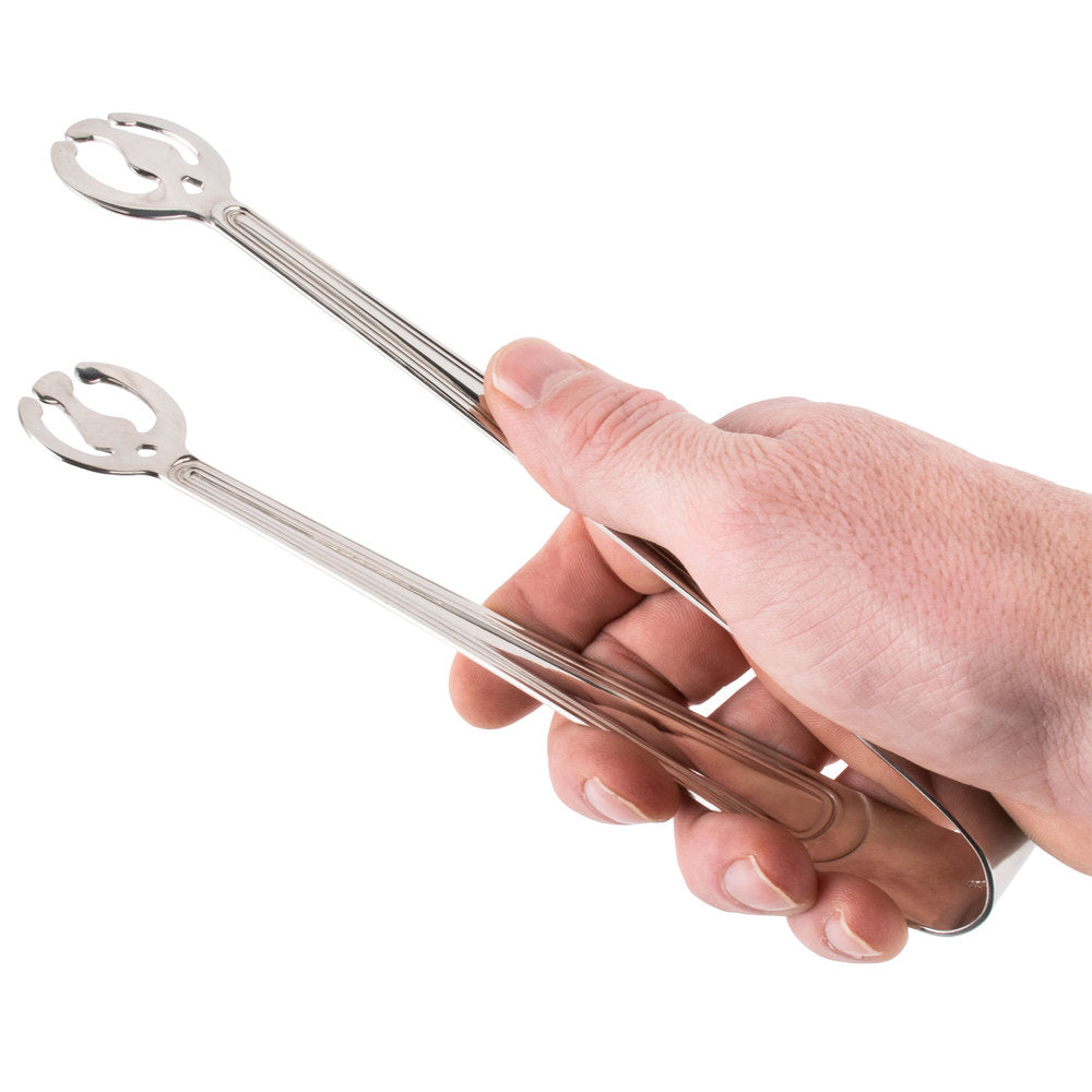 Stainless Steel Ice Ball Tongs by The Whiskey Ball