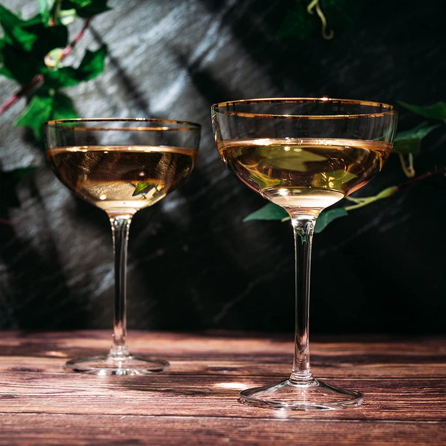 Coupe Cocktail Glasses 7 oz Set Of 2