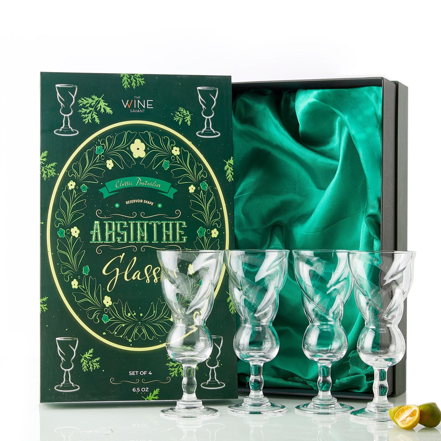 Absinthe Glasses 7.6 oz Set of 6