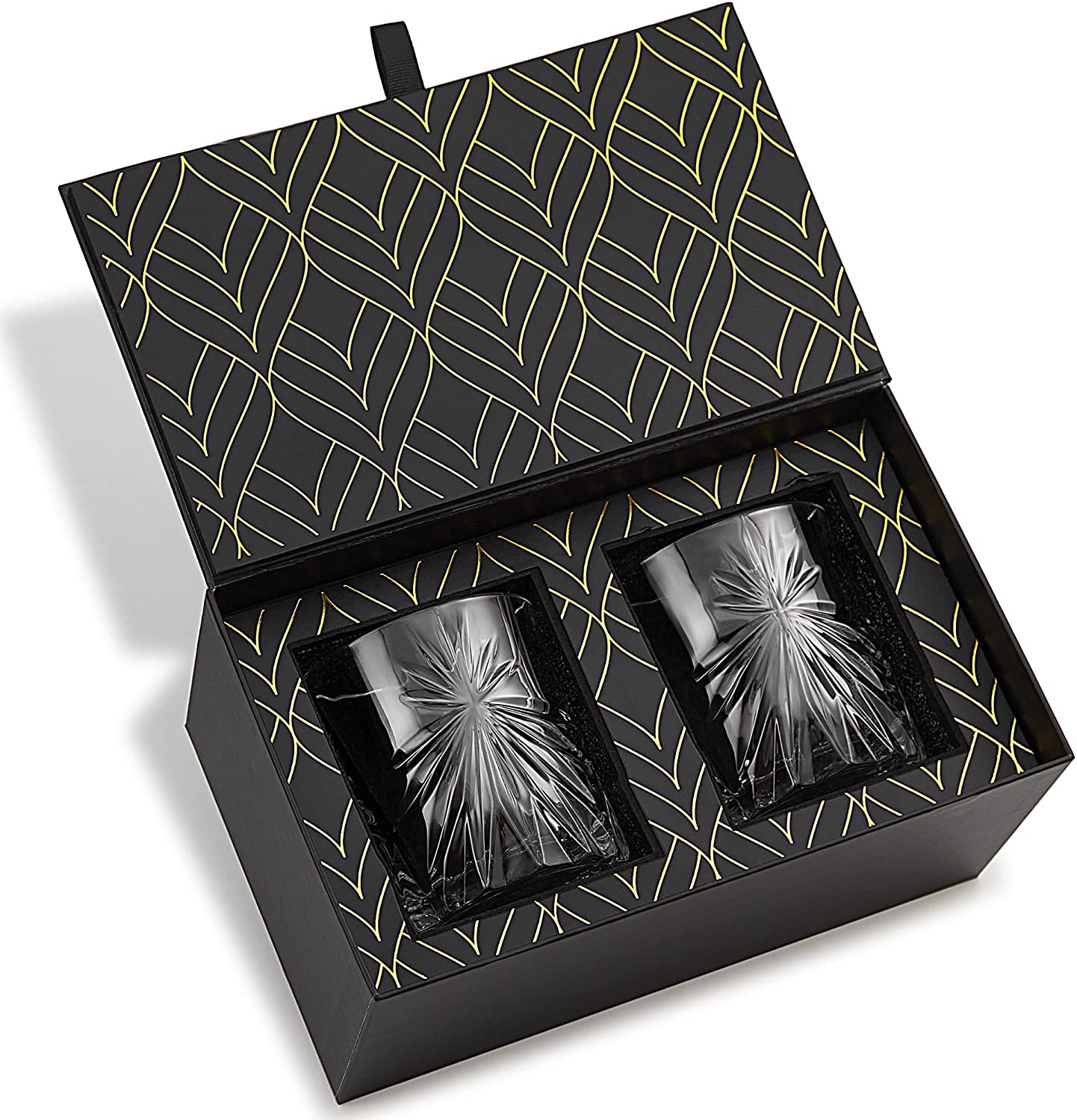 R.O.C.K.S. Whiskey Chilling Stones The Eco-Crystal Collection - Soleil Glass Edition
