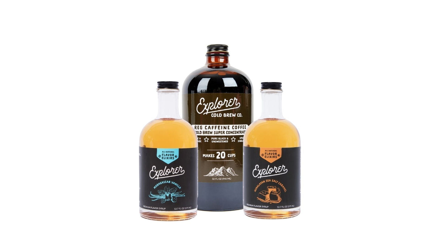 Explorer Elixirs | Premium All-Natural Flavor Syrup by Explorer Cold Brew