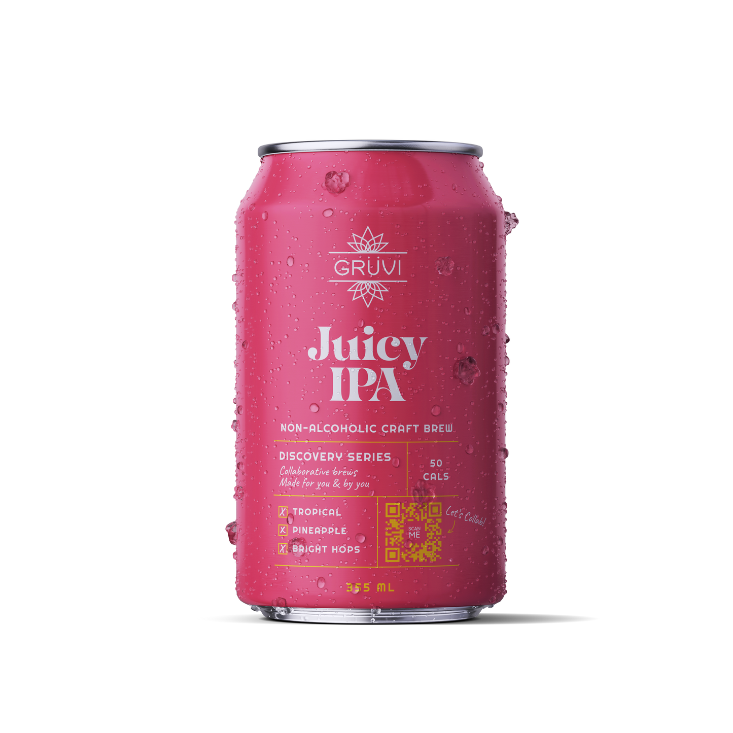 Non-Alcoholic Juicy IPA – Limited Release by Grüvi