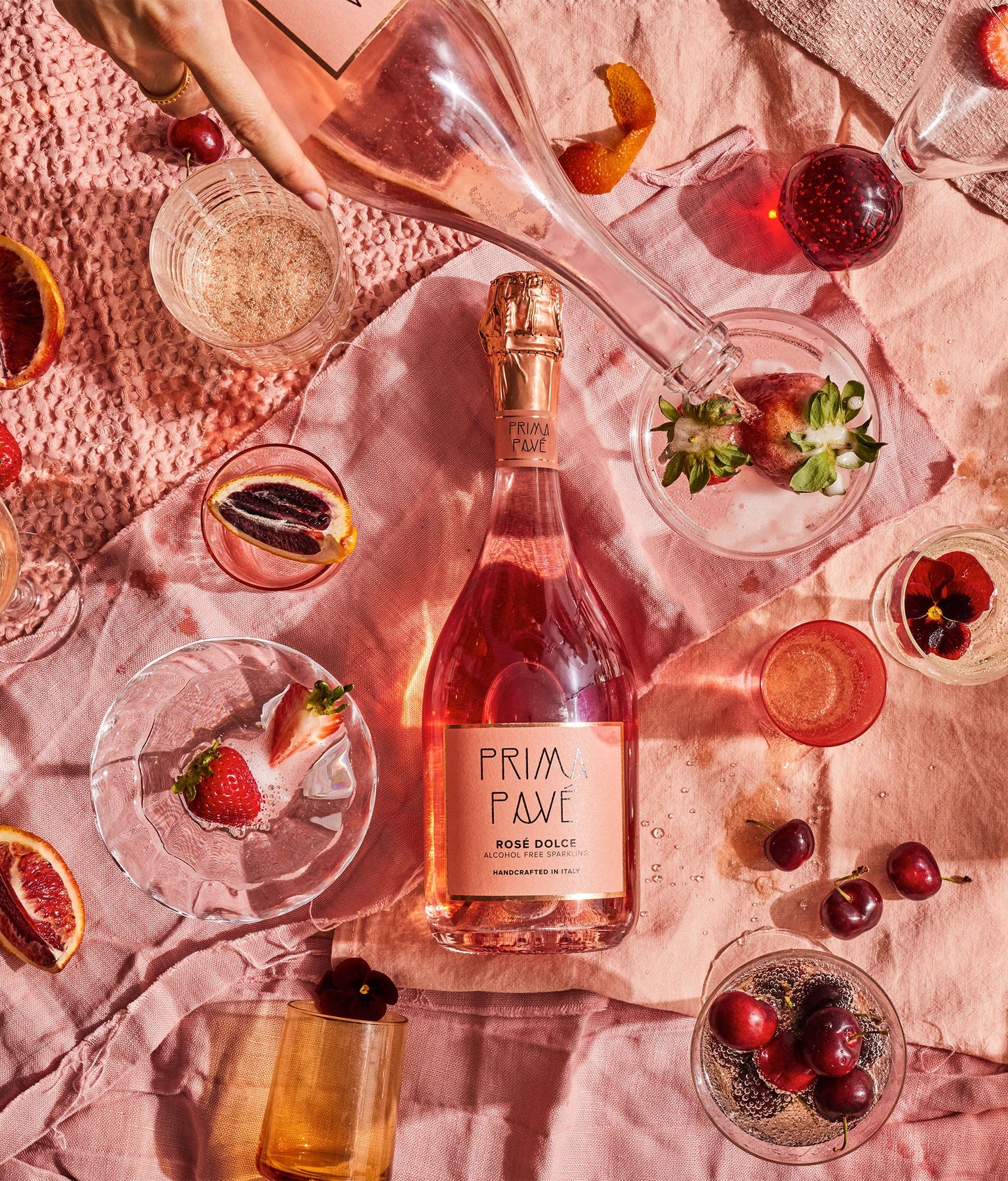 6 Bottle Case - Rose Dolce by Prima Pavé
