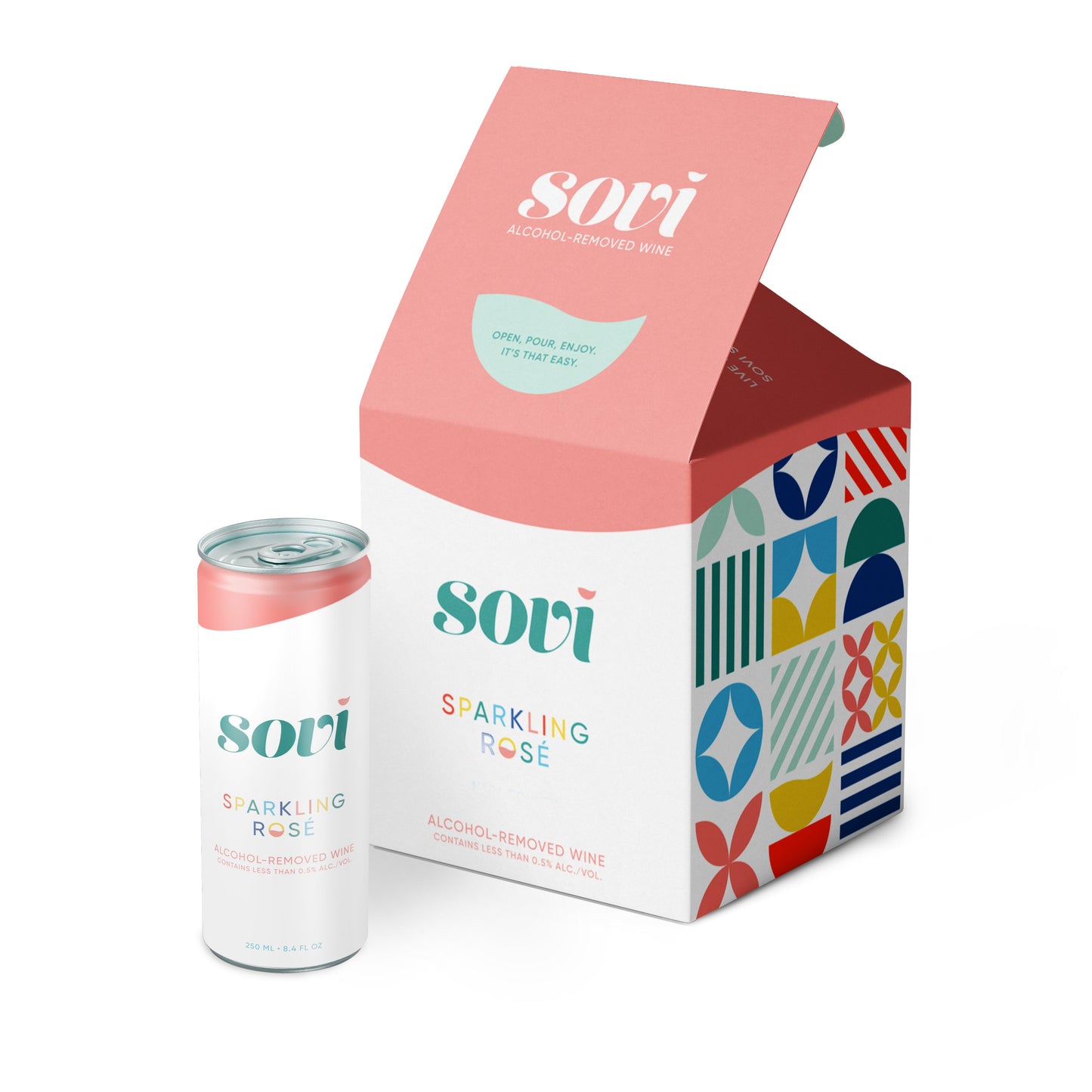 Sovi Sparkling Rosé Cans